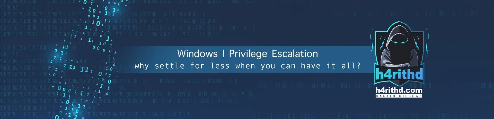 Windows: PrivilageEsc Windows banner